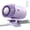 Purple, variant on 2026 Car Clip on Air Conditioner Fan with LED Display, Portable USB Rechargeable Air Conditioner for Vehicle Dashboard, 360 Rotation Adjustable 199 Speeds