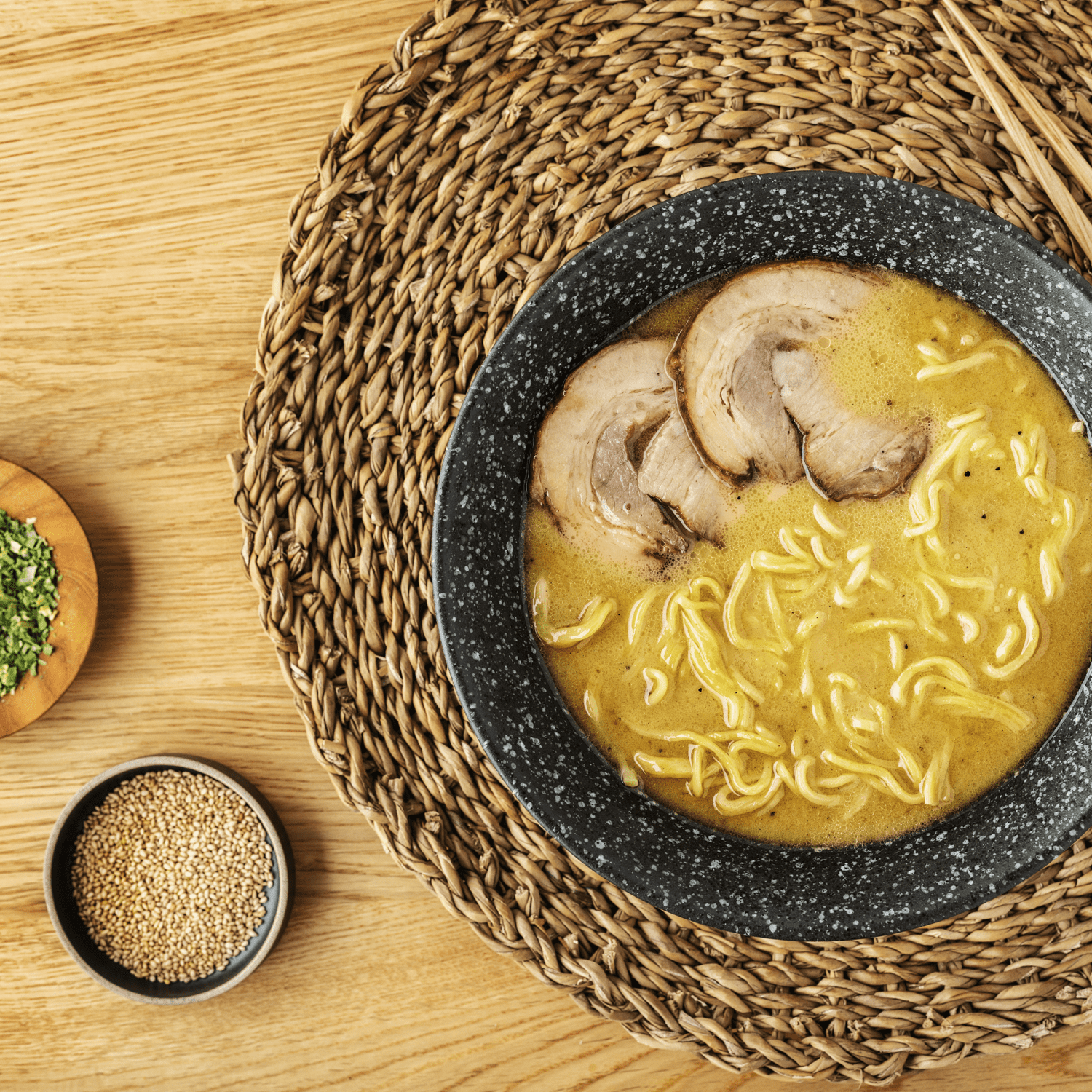 Marketside Ready to Heat Tonkatsu Ramen Bowl, 14 oz (Refrigerated)