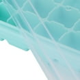 thumbnail image 5 of 24-Grid Small Cubes Silicone Ice Tray with PP Lid Silicone Ice Mold for Home KitchenGreen, 5 of 5
