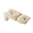 thumbnail image 3 of Almohada boca abajo ergonómica y versátil para acostarse en la cama, funda lavable Beige, 3 of 9