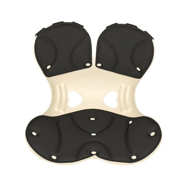 Support Ergonomique pour le Dos de la Chaise, Soutien Lombaire pour une Bonne Correction de la Posture et Soulagement des Douleurs Dorsales, Parfait pour Chaise de Bureau, Siège au Sol, Travail à Domicile