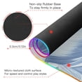 thumbnail image 4 of Blue Banana Leaves RGB Gaming Mouse Pad Large Keyboard Mat Rubber Base 13 Light Modes, 4 of 6