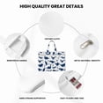 thumbnail image 5 of Kdxio Cute Cartoon Dinosaurs File Tote Document Bag Business Briefcase Bag Document Organizer Tote Briefcase for Letter A4 Files Business Teacher Office Bag, 5 of 8