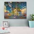 thumbnail image 4 of Epic Graffiti 'Tyumen Russia Church of Zechariah and Elizabeth in Tobolsk' by Pedro Gavidia, Canvas Wall Art, 16"x12", 4 of 8
