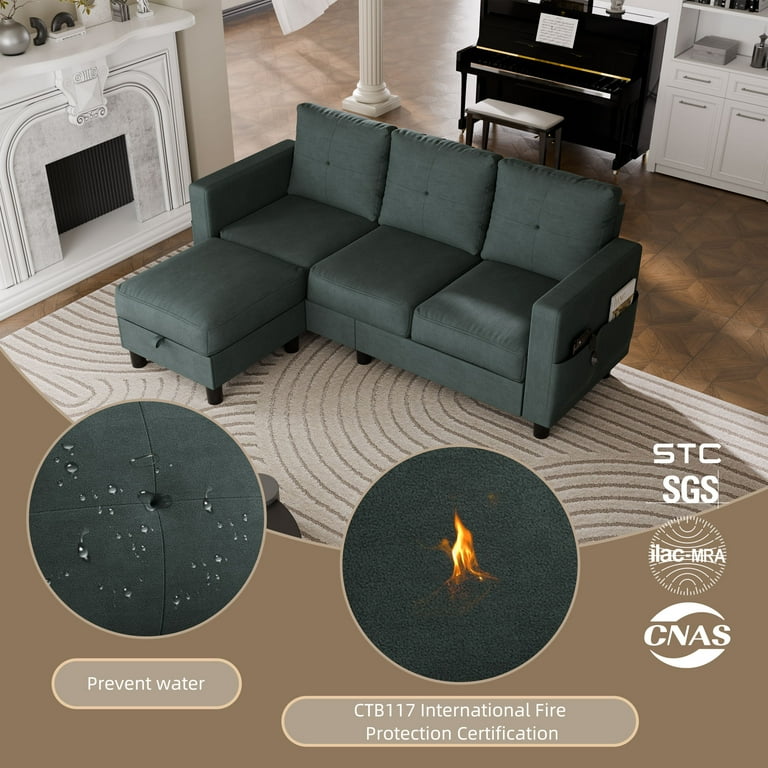 niko and.. 192CUSTOMIZE SOFA BENCH L ソファ Amazon.com: Shintenchi Convertible Sectional Sofa Couch