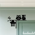 thumbnail image 5 of Handmadetneonsign Cute Owl Door Corner Sign, Owl Metal Door Topper, Bird Door Trim, House Wall Decor 64112, 5 of 5