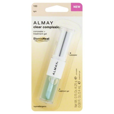 Almay Clear Complexion Concealer and Treatment Gel - 100 Light