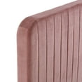 thumbnail image 4 of Modway Celine Channel Tufted Performance Velvet King Bed in Dusty Rose, 4 of 8