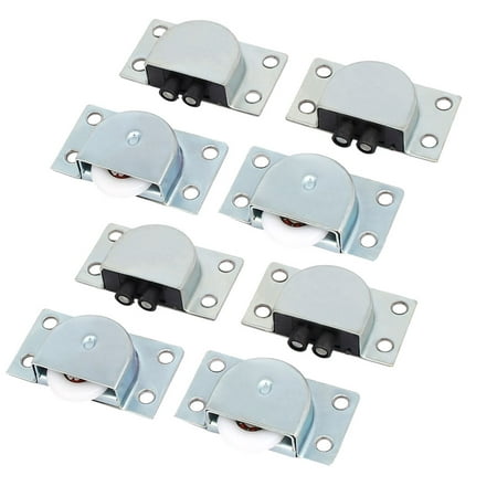Furniture Wardrobe Stainless Steel Sliding Door Roller 24mm Dia Furniture Wardrobe Stainless Steel Sliding Door Roller 24mm Dia Wheel 4 Sets Com