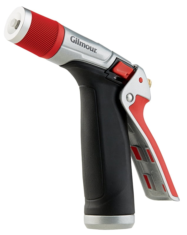 Industrial Gilmour Fireman's Nozzle High-Pressure Pro Fireman Style Hose Nozzle 