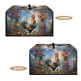 thumbnail image 4 of TSOVTHRID Rooster Chicken Floral Painting Print Air Fryer Toaster Oven Dust Cover, Protective Countertop Microwave Oven Cover for Home Indoor Decor, 18.25"W x 14.5"D x 11"H, S, 4 of 7