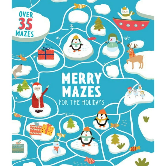 Clever Mazes: Merry Mazes for the Holidays : Level 2 (Paperback)