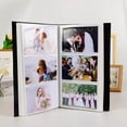 thumbnail image 6 of Photo Album 4x6 300 Pictures, Photo Book Linen Cover with Front Window, Large Capacity Slip-in Picture Albums with Horizontal Pockets for Wedding Kids Travel Anniversary Family Baby Pictures, Blue, 6 of 8