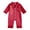 Red, variant on mgoYE Newborn Baby Girl Boy Silk Pajamas 3 6 12 18 24 Month Long Sleeve Button Satin Infant Pjs One Piece Jumpsuit Loungewear(Red,18-24 Months)