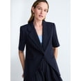 thumbnail image 5 of Scoop Women's and Women's Plus Short Sleeve Boxy Blazer, Sizes XS-4X, 5 of 7