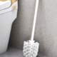 thumbnail image 5 of Juego de escobilla de baño de lujo | Limpiador de inodoro moderno de aleación de aluminio | Cepillo de limpieza para baño con mango largo | Diseño compacto en blanco o negro, 5 of 5