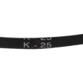 thumbnail image 3 of 2 Packs K25 Rubber V Belt, K Section V-Belt 25" Outside Circumference x 0.315" Width x 0.236" Thick, 3 of 4