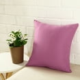 thumbnail image 5 of Joernso Plain Solid Color Throw Pillow Case Home Sofa Linen Cotton Square Cushion Cover, 5 of 7