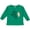 Kelly Green, variant on Inktastic Texas Home is Where The Heart is with Watercolor Floral Girls Long Sleeve Toddler T-Shirt