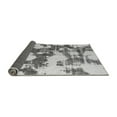 thumbnail image 2 of Ahgly Company Indoor Square Abstract Gray Modern Area Rugs, 7' Square, 2 of 4