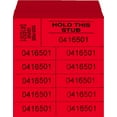 thumbnail image 2 of Auction Tickets - 500 Sheets - 10 Numbers per Sheet (Red), 2 of 3