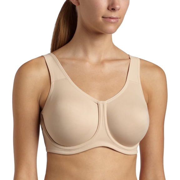 Women's Underwire Sport Bra,Naturally Nude,38DD