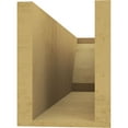 thumbnail image 4 of Ekena Millwork 6"W x 8"H x 28"L Burlington Woodgrain TimberThane Rafter Tail, Primed Tan, 4 of 6
