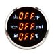 thumbnail image 2 of Water Temperature Oil Pressure Gauge 52mm 9-32V for Car Boat Motorcycle, 2 of 5