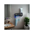 thumbnail image 2 of Toothbrush Sanitizer Holder For Bathrooms, Toothbrush Cleaner Wall Mounted, Automatic Toothpaste Dispenser For Equipped With 4 Slots, Rechargeable Toothbrush Cleaning Stand, 2 of 12