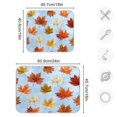thumbnail image 3 of Dish Drying Mat Microfiber Kitchen Pad Large Counter Absorbent Dish Mats Drainer Rack 16"x18" Autumn Maple Leaves, 3 of 7