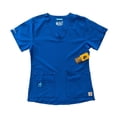 thumbnail image 1 of Carhartt Women's Scrub Force Pocket Rugged Flex V-Neck Solid Top D Ring (M03), 1 of 20