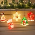thumbnail image 1 of RV 6 piezas de luces LED de Navidad árbol de Navidad decoración colgante copo de nieve luces cadena modelado luces ambientales Sailing  Electrónica, 1 of 5