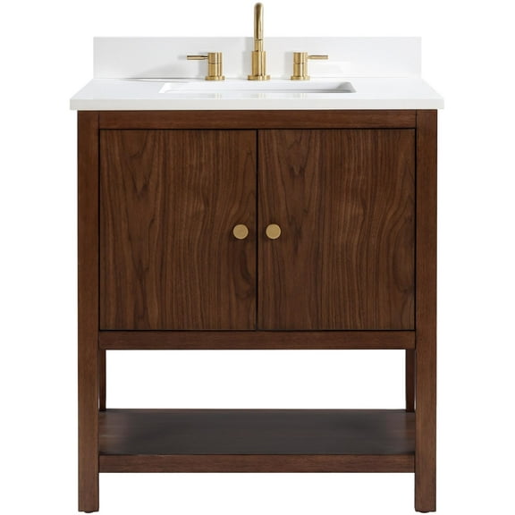 Avanity ZOE-VS31-WA Zoe 32" Free Standing Single Basin Vanity Set - Wood