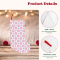 thumbnail image 4 of KLL Checkerboard With Snowflake for 18" Christmas Stocking Snowman Xmas Stocking Holiday Christmas Decoration Gifts for Family Kids, 4 of 8