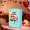 thumbnail image 6 of LOVE Transparent Window Gift Bag for Girlfriend, Valentine's Day Present Packaging, 7.1 x 5.12 x 10 inch, 6 of 6