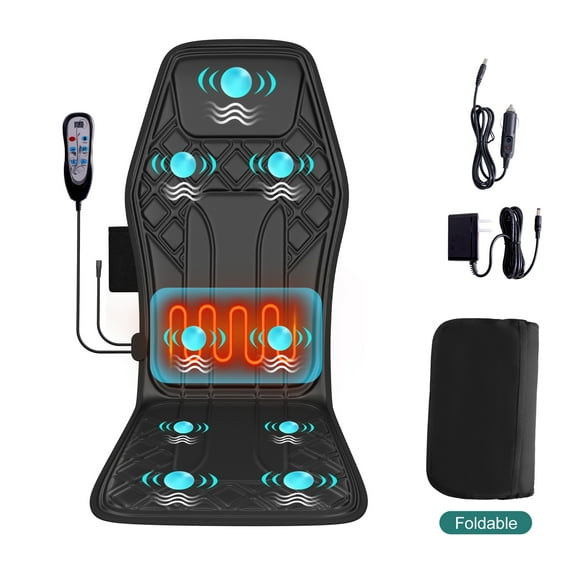 Vibration Back Massage Seat Cushion, Massage Chair Pad with Heating Pad, Gift