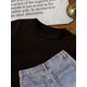 thumbnail image 3 of Girls' Back to School Graphic T-Shirt - Cute Cartoon Book & Pencil Design, Cotton Casual Round Neck Tee, Lightweight & Breathable Summer Top for Girls, Back to School Clothes, 3 of 6