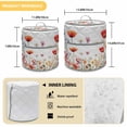 thumbnail image 6 of Pastoral Flowers Pressure Cooker Cover Colorful Daisy Floral Leaves Watercolor Dust Cover for Kitchen Appliances with Top Handle & Storage Pockets, Fits 8 Quart Instant Pot, Air Fryer, Crock Pot, 6 of 9