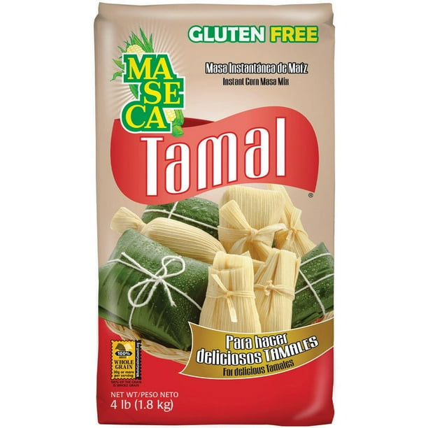 MASECA Tamal Corn Masa Flour 4 Lb Bag for Warehouse Kitchens