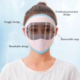 thumbnail image 5 of UOYOTT Full Face Sun Protection Mask with Detachable Sunglasses Breathable Ice Silk for Outdoor Sports, 5 of 8