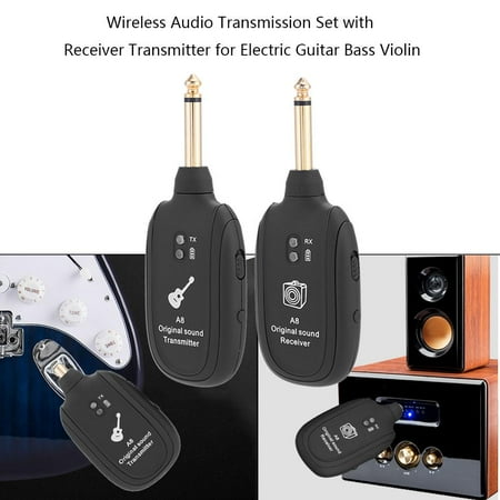 Guitar Receiver Wireless Transmission Audio Guitar Receiver Wireless Transmission Audio Set With Transmitter For Electric