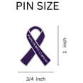 thumbnail image 2 of Pancreatic Cancer Awareness Ribbon Pins 2 Count, 2 of 3
