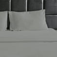 thumbnail image 2 of 4 Piece Bed Sheets Set 1800 Thread Count Bamboo Feel Full Twin Queen Cal King, 2 of 18