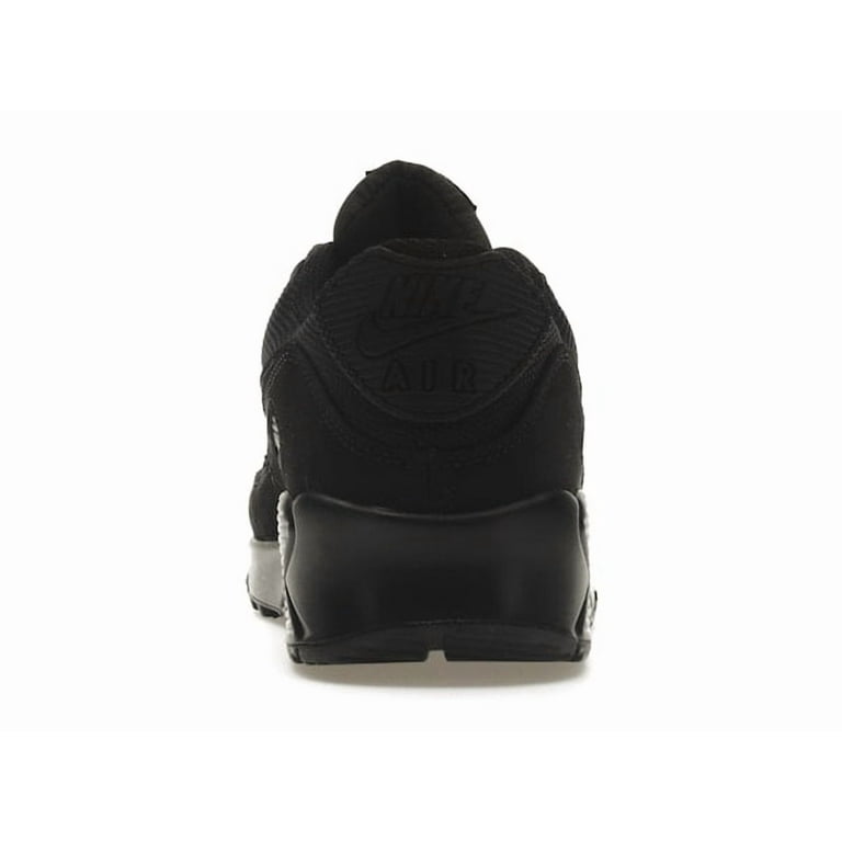 Nike Men's Air Max 90 Recraft Triple Black Running Shoes, from