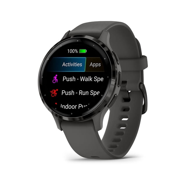 Reloj Garmin Venu 3S Gris Oscuro 41mm Garmin Venu 3S, GPS, Wi-Fi, Pebble Gray + Slate