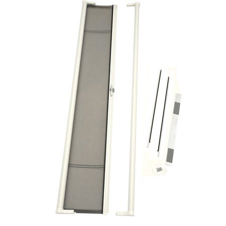 ODL 36 in. x 78 in. Brisa White Short Height Retractable Screen Door