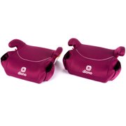 Diono Solana - Pack of 2 Backless Booster Car Seats, Pink