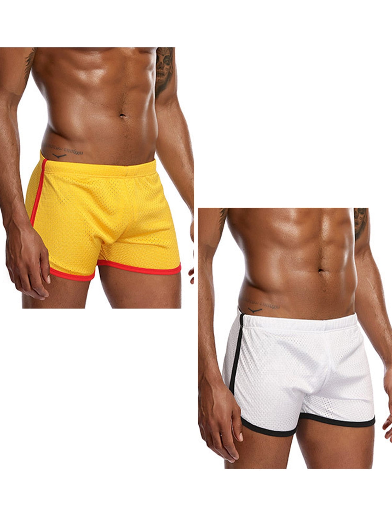 running shorts with boxer brief liner