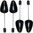 thumbnail image 1 of 2 Paires 27cm/10.6 Pouces Étireur de Chaussures en Plastique Noir pour Femmes Support de Chaussures à Ressort Réglable, 1 of 8
