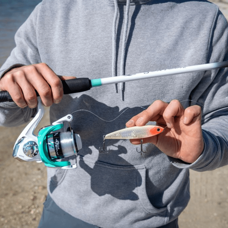 Tsunami SeaTech 7'0' Spinning Fishing Rod & Reel Combo 2-Piece Rod